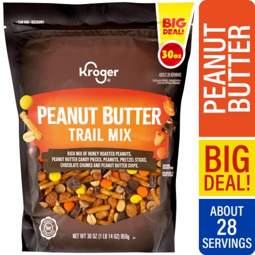 slide 1 of 1, Kroger® Peanut Butter Trail Mix BIG DEAL!, 30 oz