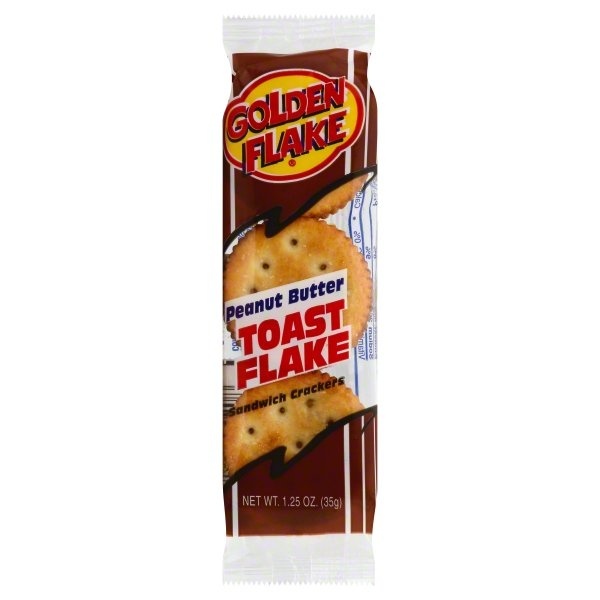 slide 1 of 1, Golden Flake Peanut Butter Toast Crackers, 1.4 oz