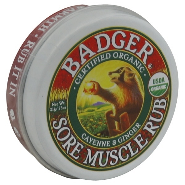 slide 1 of 1, Badger Sore Muscle Rub 0.75 oz, .75OZ