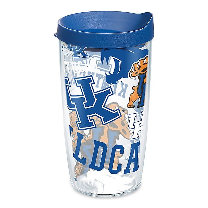 slide 1 of 1, Tervis University of Kentucky All Over Wrap Tumbler with Lid, 16 oz