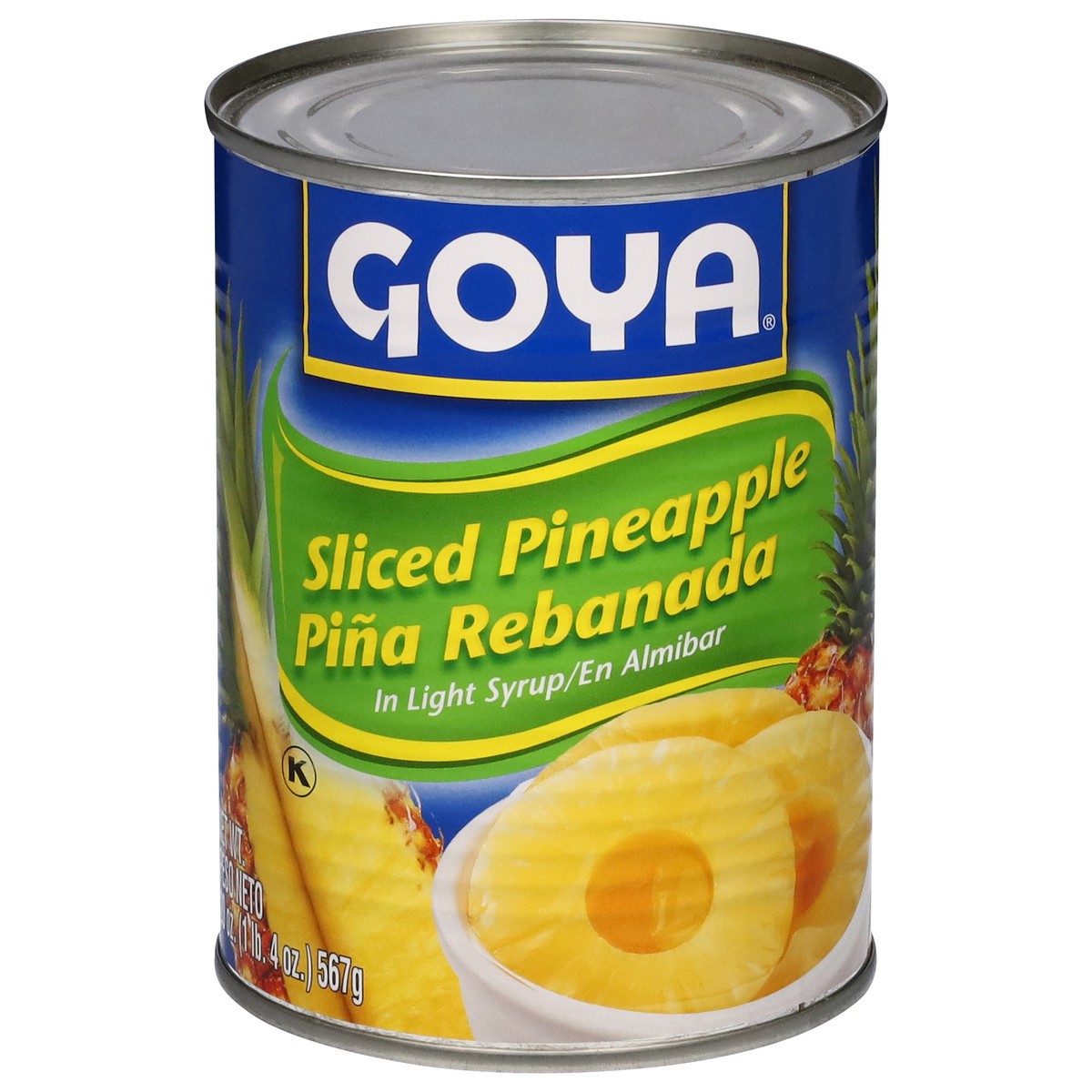 slide 4 of 13, Goya Sliced Pineapple in Light Syrup 20 oz, 20 oz