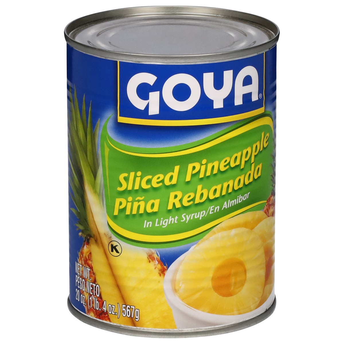 slide 9 of 13, Goya Sliced Pineapple in Light Syrup 20 oz, 20 oz