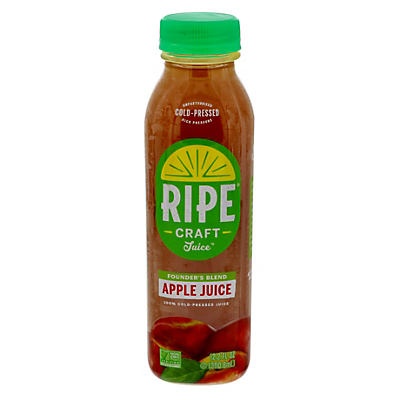 slide 1 of 1, Ripe Cold Pressed Craft Juice - Founder's Blend Apple Juice - 12.2 fl oz, 12.2 fl oz