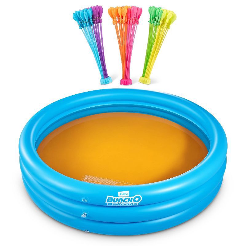 slide 2 of 5, Bunch O Balloons Splash Pool with 3pk Tropical BOB, 3 ct