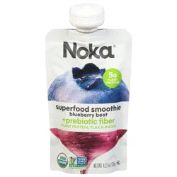 Noka Organic Superfood Smoothie, Blueberry Beet