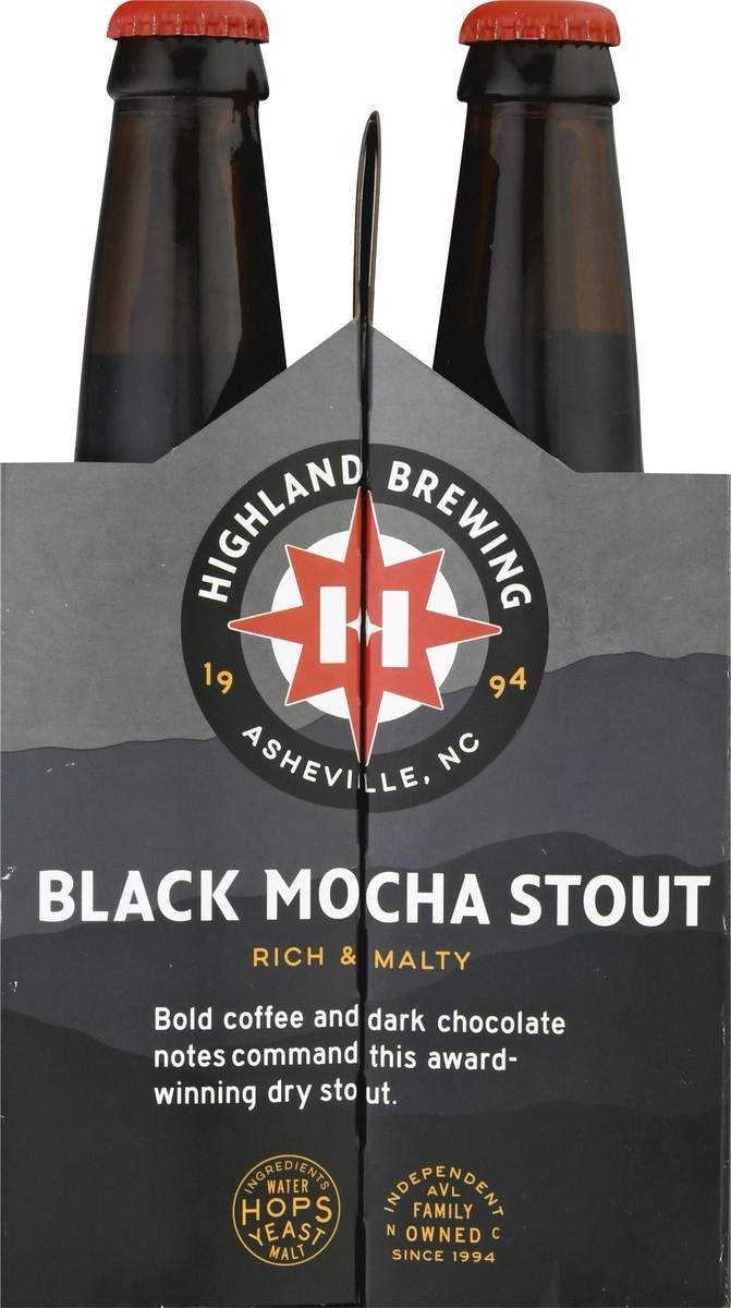 slide 7 of 9, Highland Brewing Company Black Mocha Stout Beer 6 ea, 6 ct; 12 oz