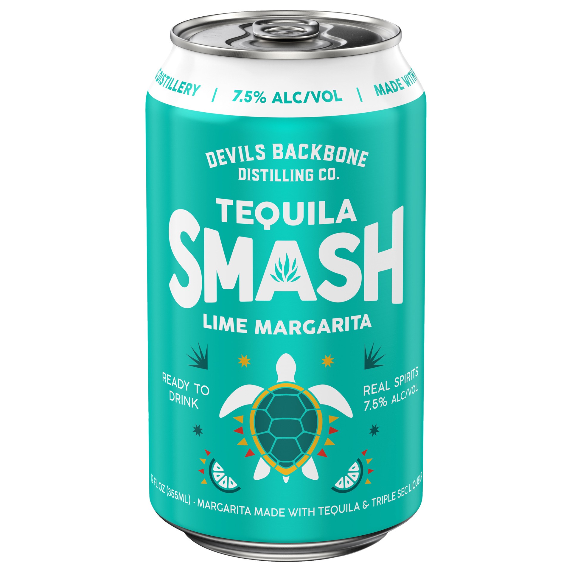 slide 2 of 2, Devils Backbone Distilling Co. Tequila Smash Lime Margarita 12 fl oz, 12 fl oz