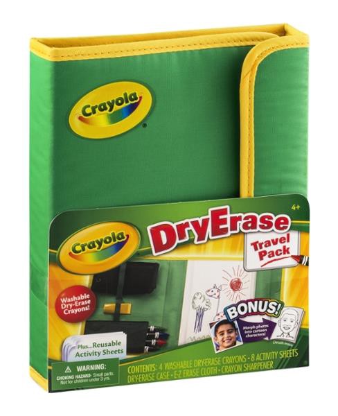 slide 1 of 1, Crayola Dry Erase Travel Activity Kit, 1 ct