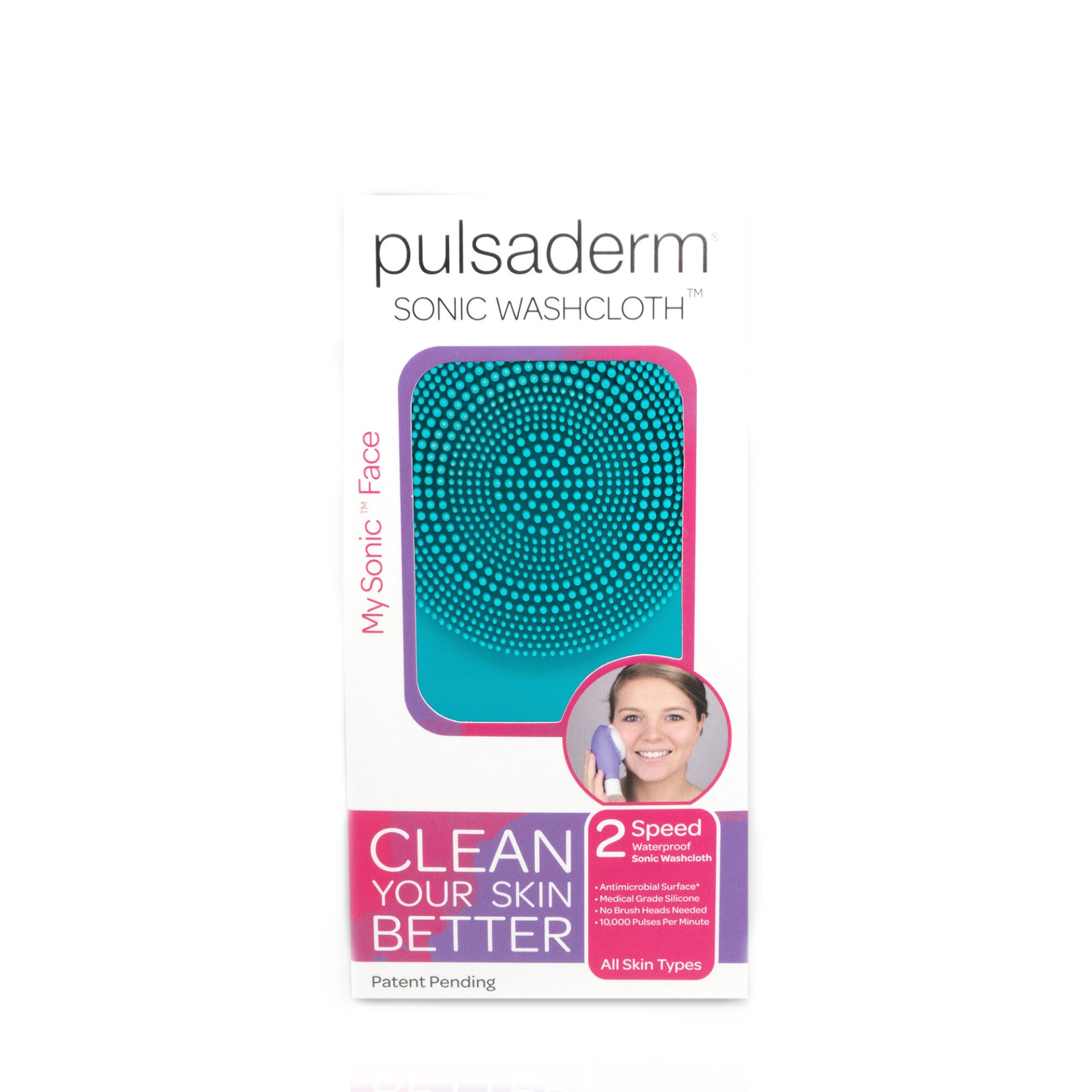 slide 1 of 1, Pulsaderm Sonic Washcloth, 1 ct