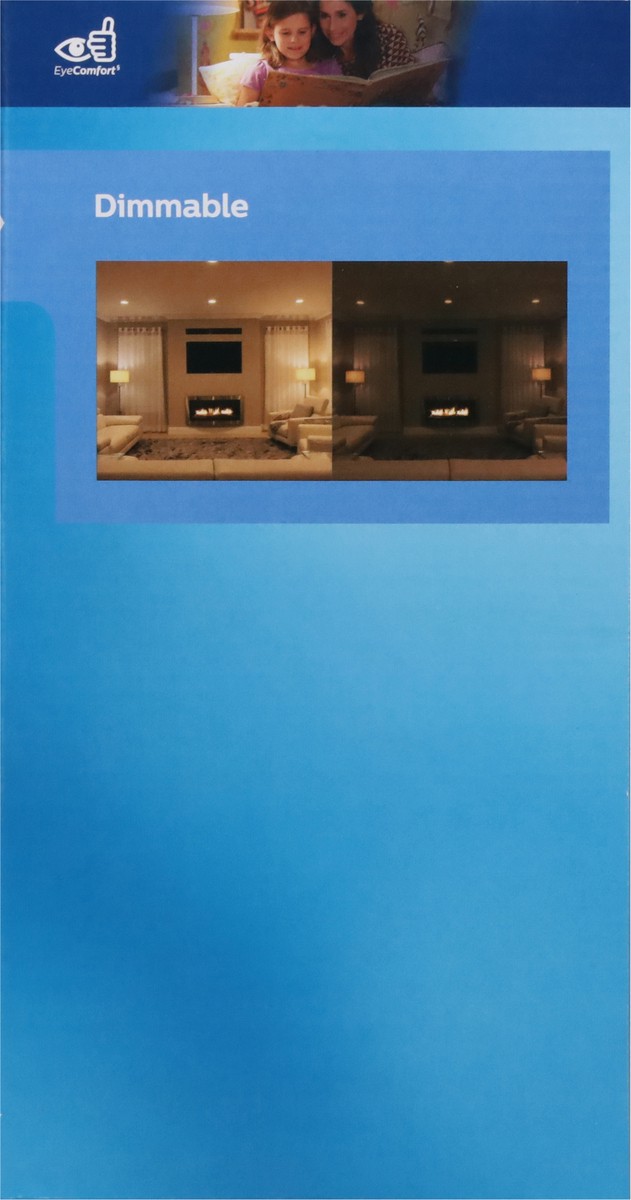 slide 2 of 9, Philips 7.2 Watts Dimmable Soft White LED Light Bulbs 3 ea, 3 ct