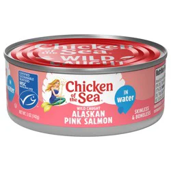 Chicken of the Sea Wild Caught Alaskan Pink Salmon, Skinless & Boneless 5 oz