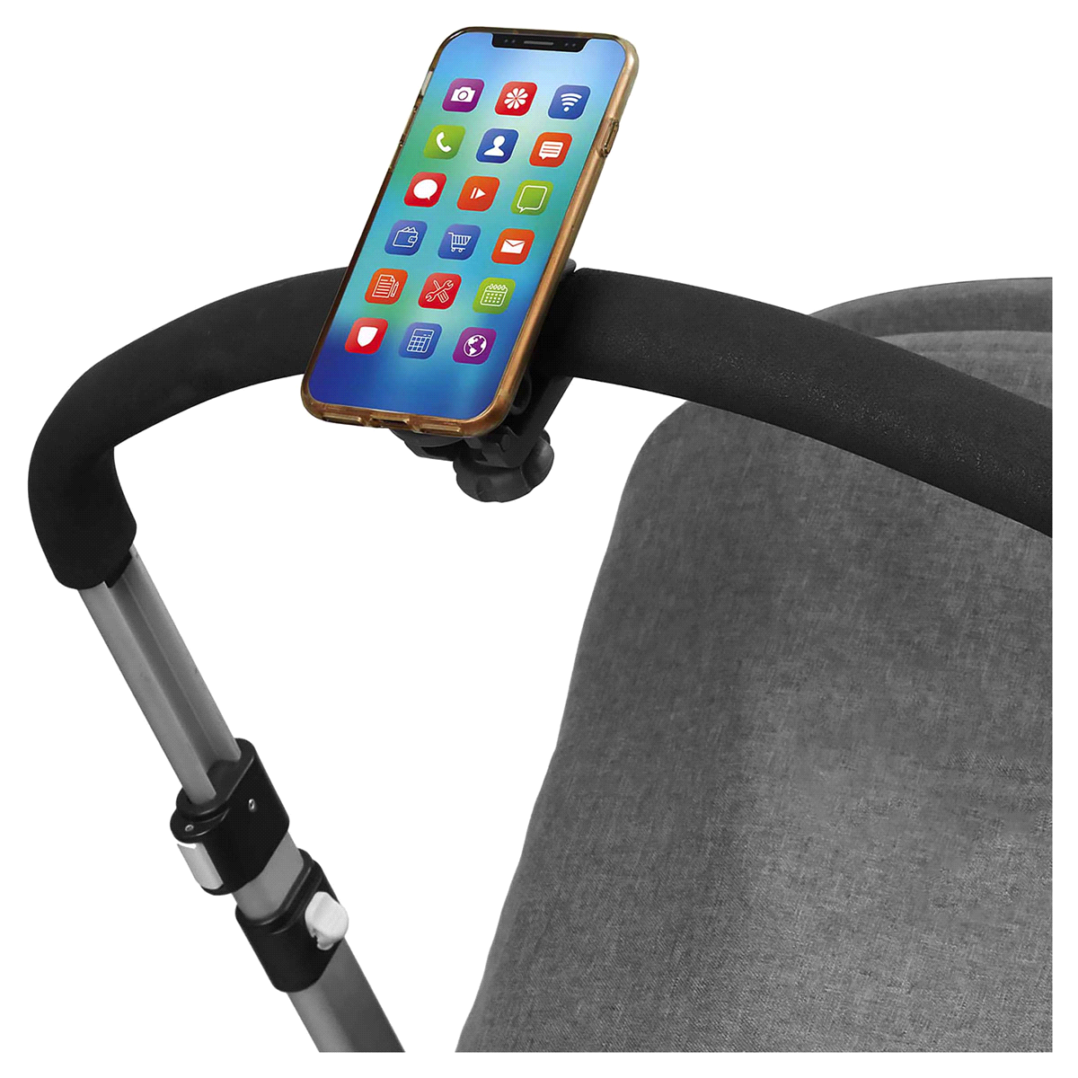 slide 1 of 1, Skip Hop SKIP*HOP Stroll & Connect Universal Stroller Phone Mount - Black, 1 ct