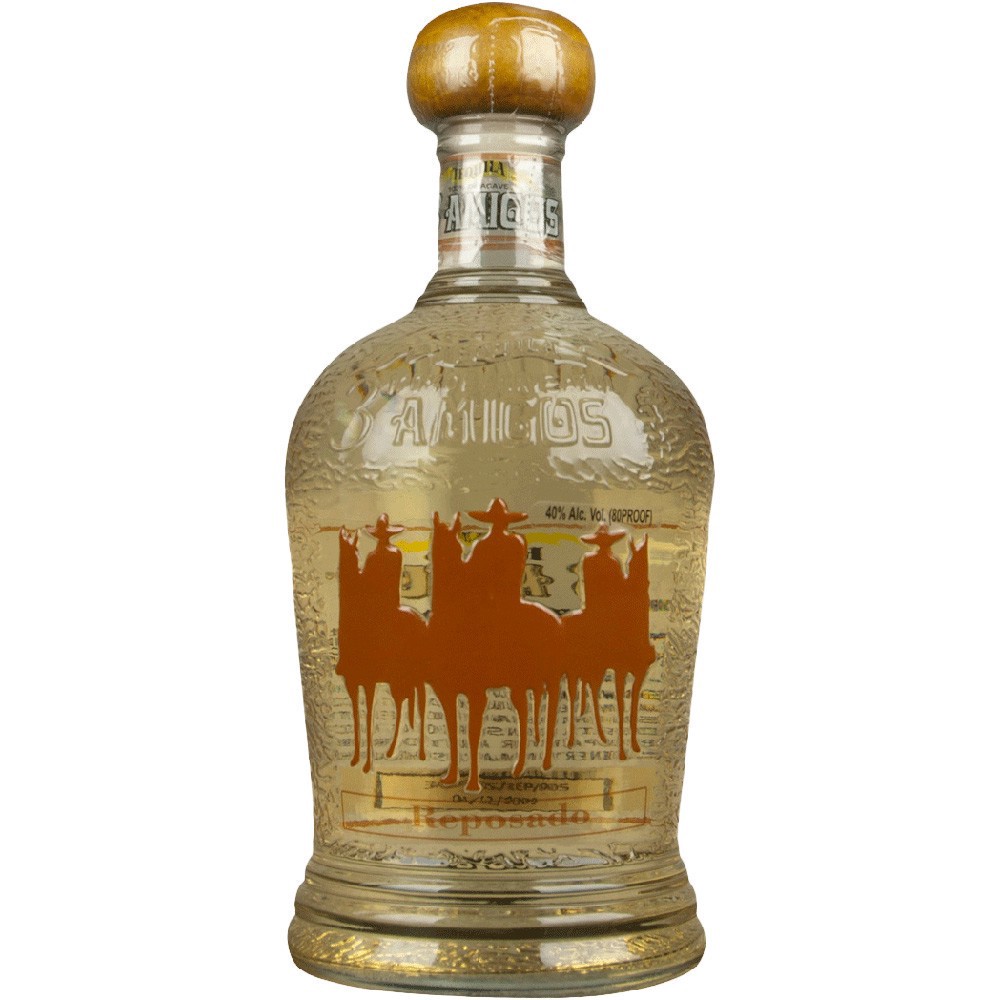 slide 1 of 1, 3 Amigos Reposado Tequila, 750 ml