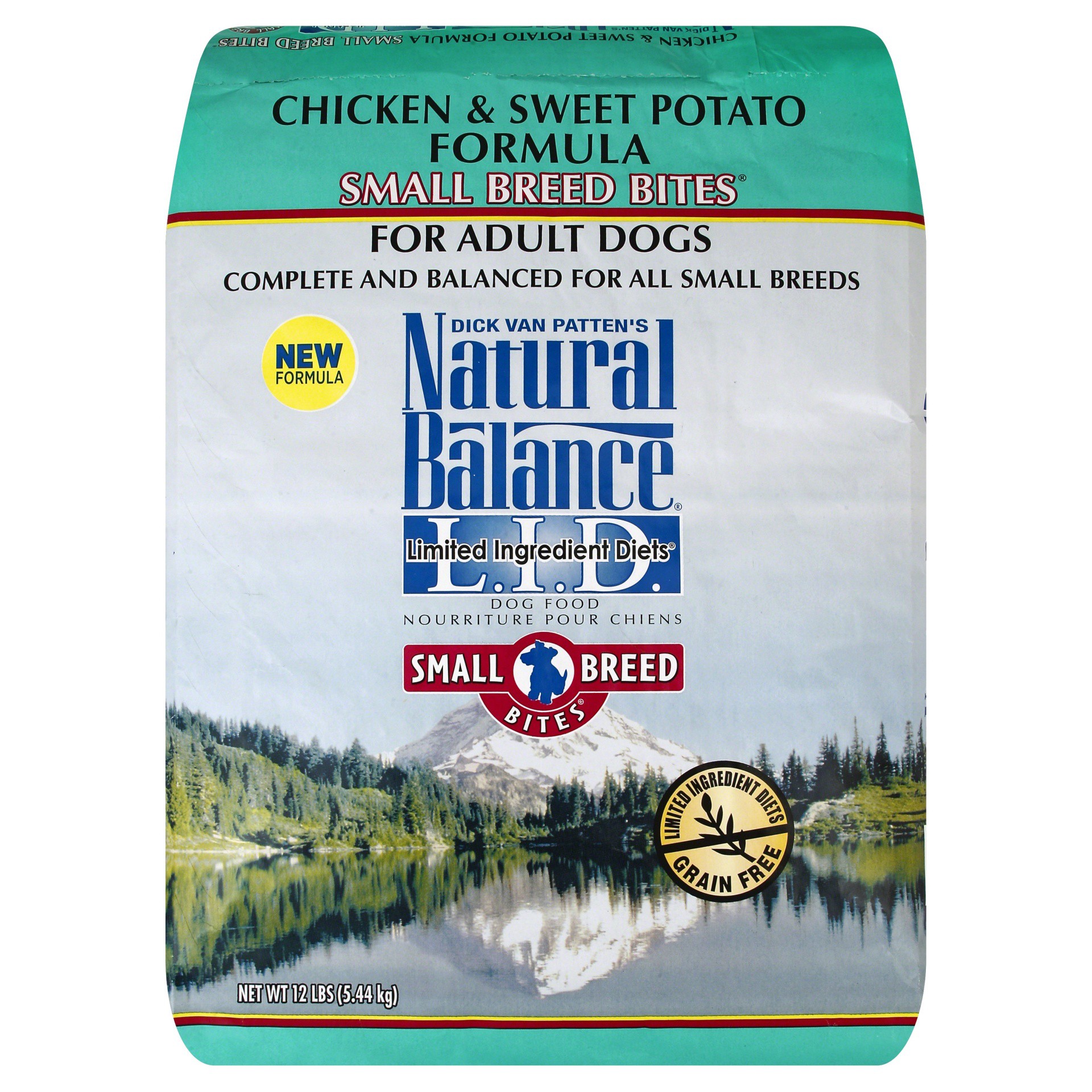 slide 1 of 6, Natural Balance Dog Food 12 lb, 12 lb