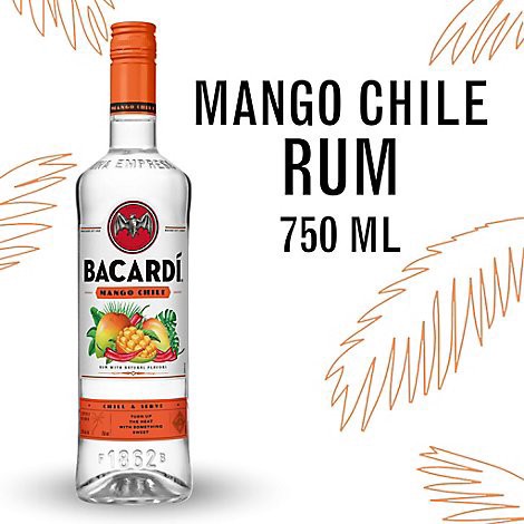 slide 1 of 1, Bacardi Mango Chili - 750 ML, 750 ml