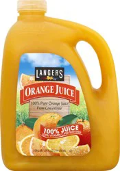 Langers Orange 100% Juice 1 gal