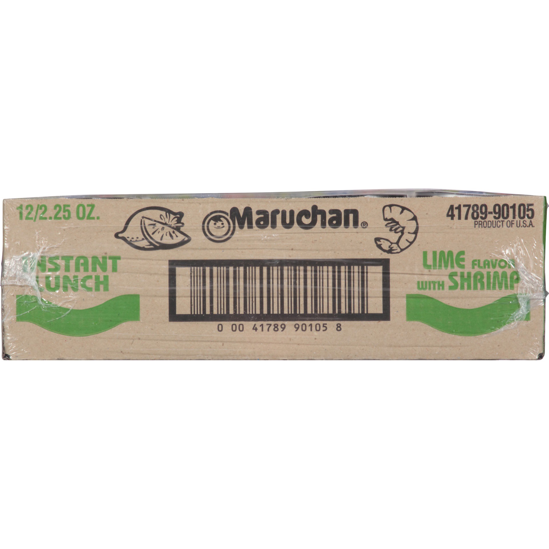 slide 4 of 8, Maruchan Instant Lunch Lime Flavor with Shrimp Ramen Noodle Soup, 12 ct; 2.25 oz