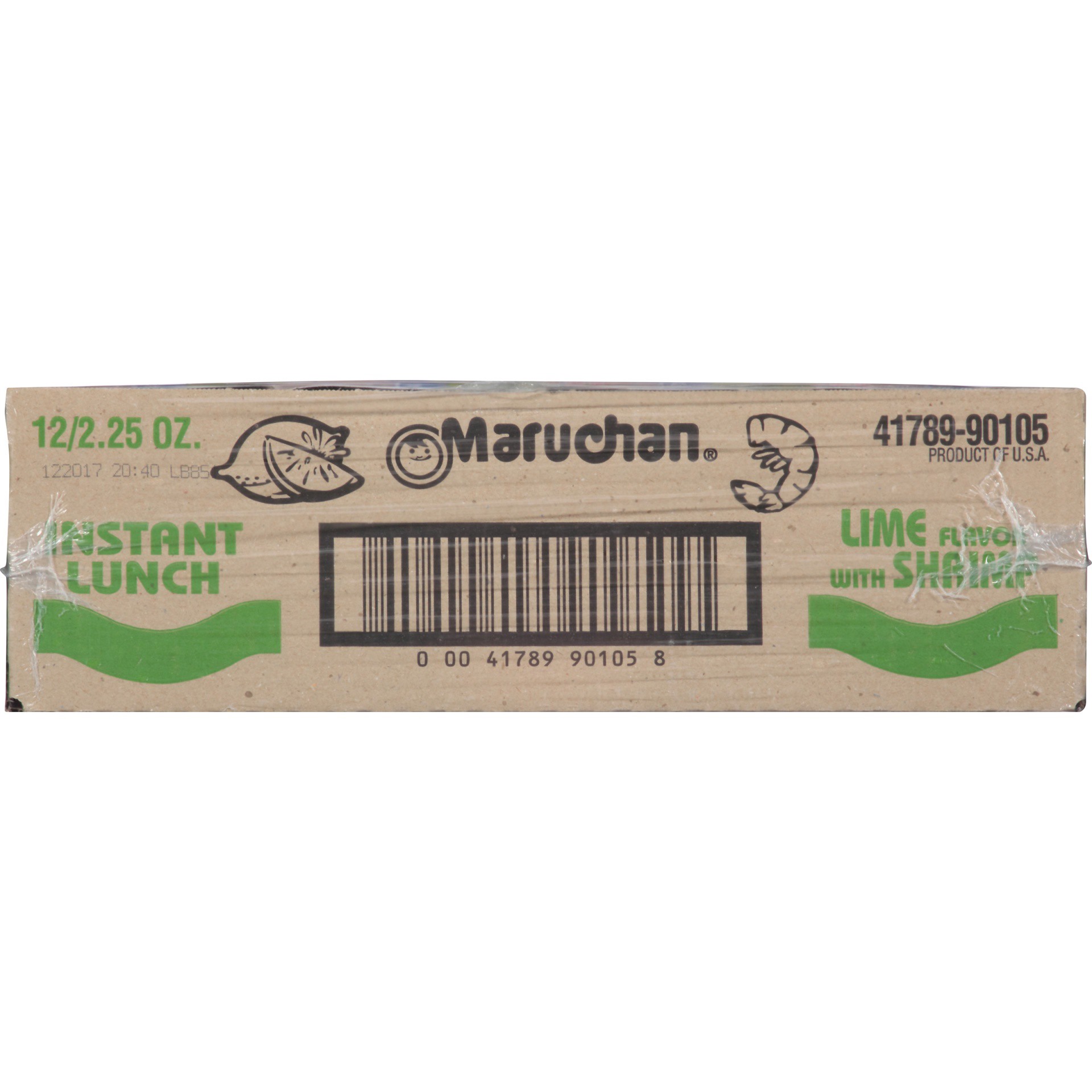 slide 7 of 8, Maruchan Instant Lunch Lime Flavor with Shrimp Ramen Noodle Soup, 12 ct; 2.25 oz