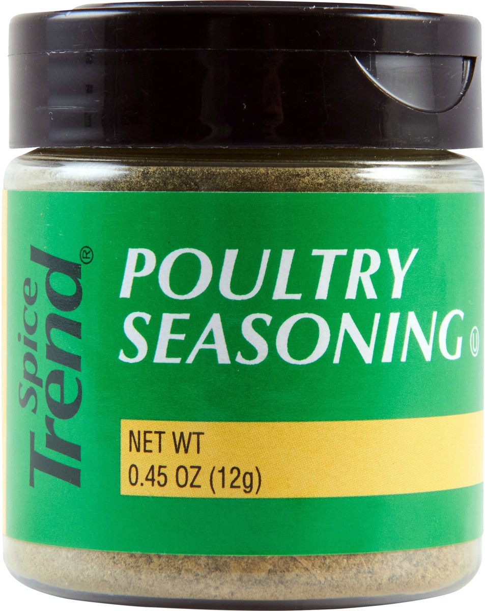 slide 3 of 9, Spice Trends Poultry Seasoning, 0.45 oz