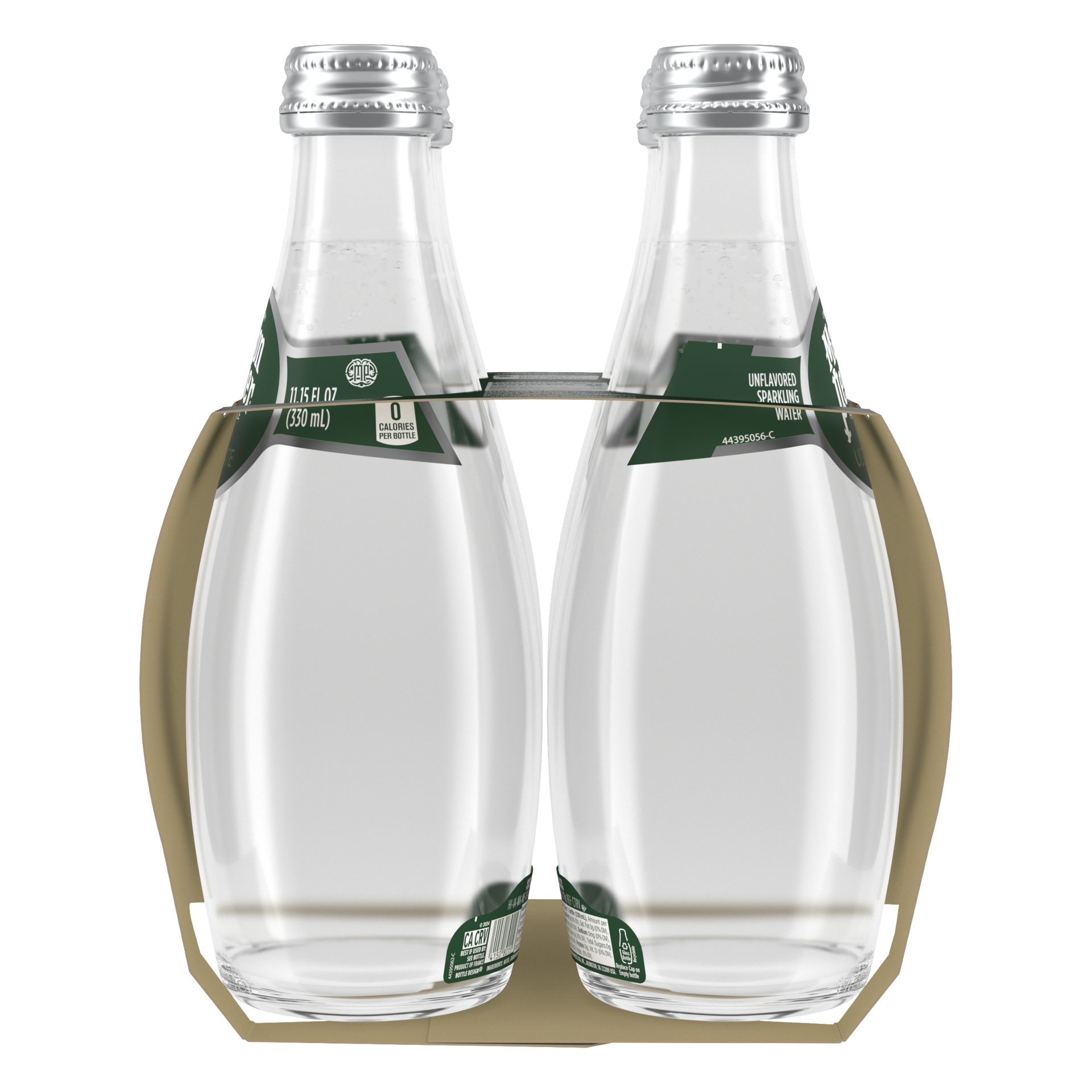 slide 6 of 7, Maison Perrier Unflavored Sparkling Water, 11.15 FL OZ Glass (4 count), 4 ct