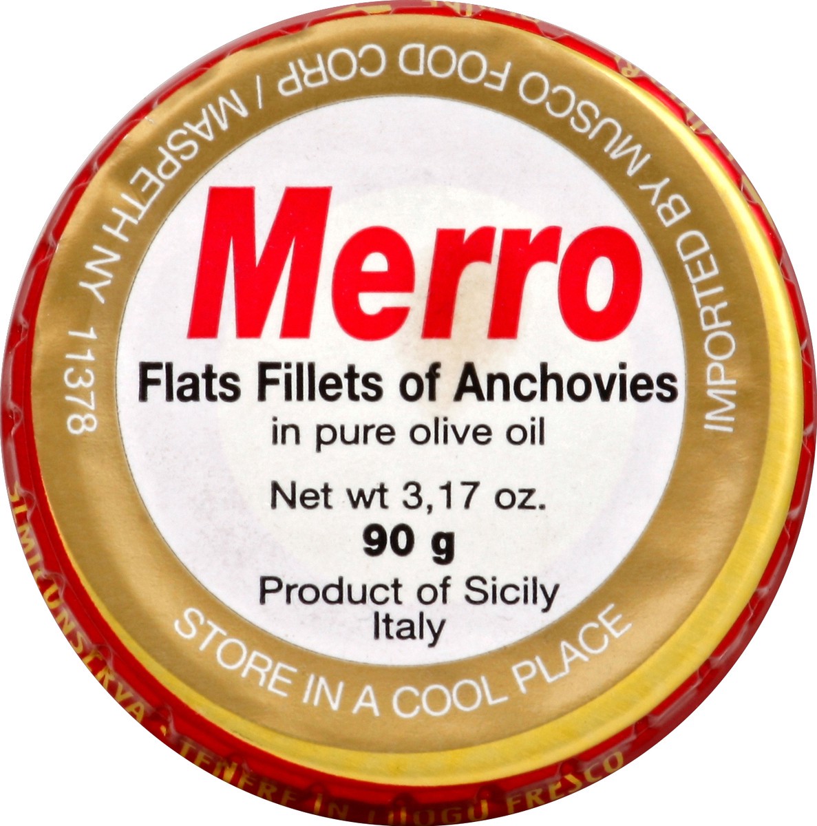 slide 3 of 3, Merro Anchovies 3.17 oz, 3.17 oz