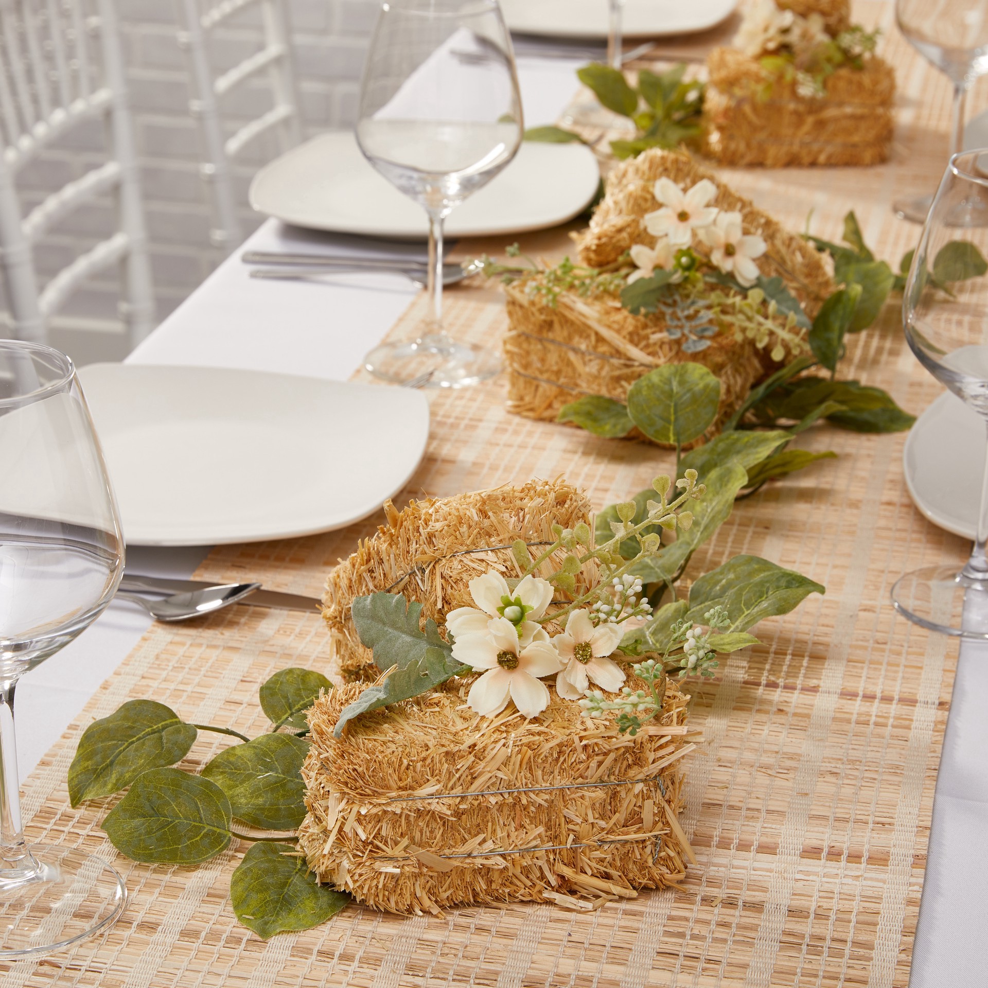 slide 8 of 10, 5" Straw Bales, 2ct. By Ashland, 2 ct