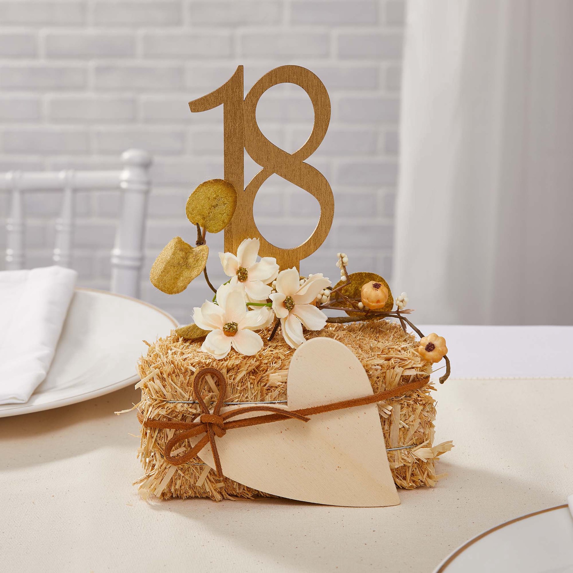 slide 9 of 10, 5" Straw Bales, 2ct. By Ashland, 2 ct