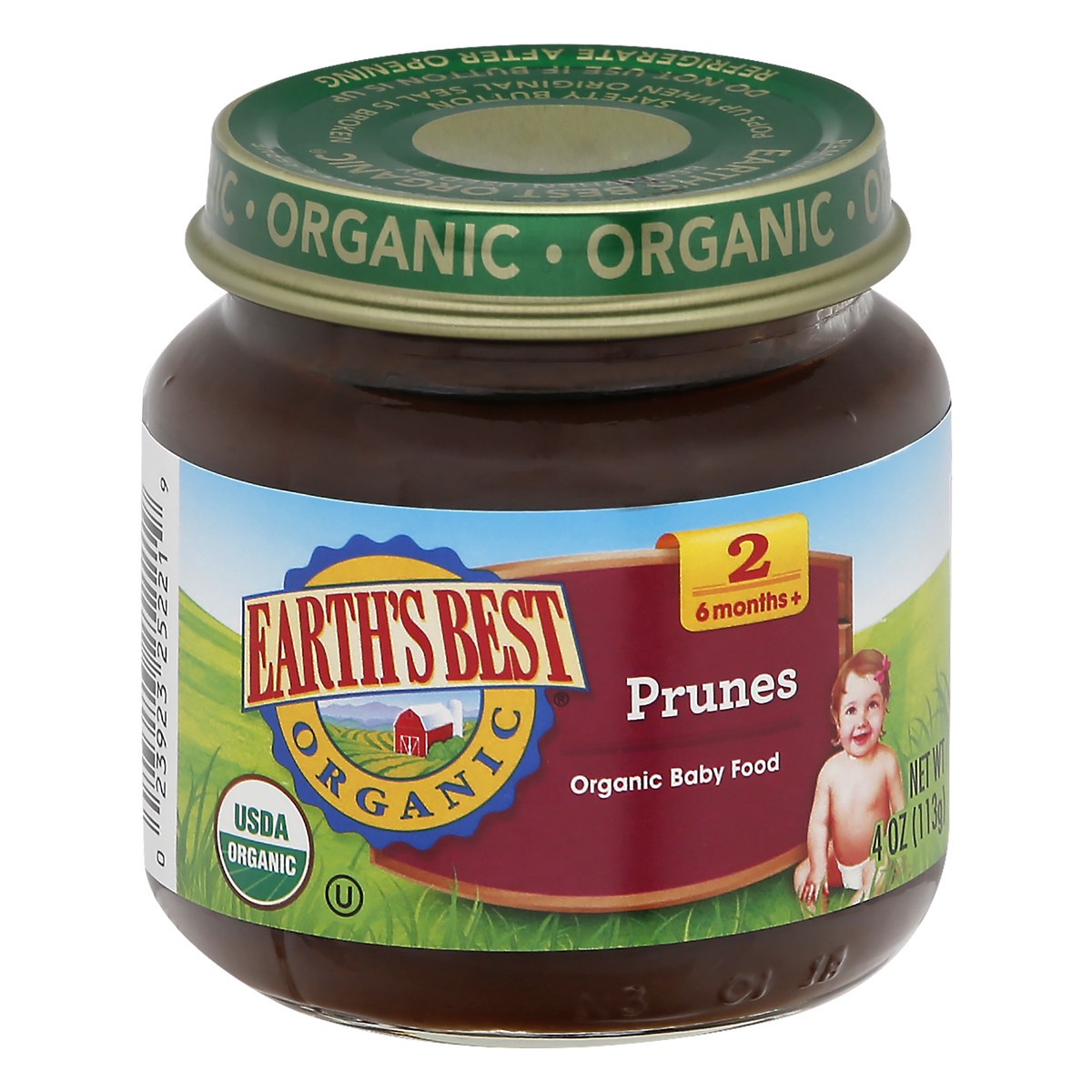 slide 5 of 12, Earth's Best Organic Prunes Baby Food 4 oz, 4 oz