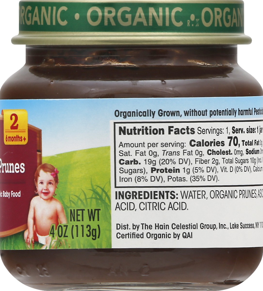 slide 8 of 12, Earth's Best Organic Prunes Baby Food 4 oz, 4 oz