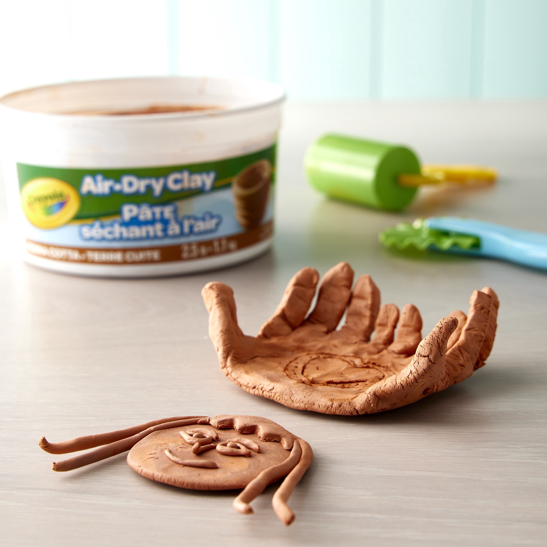 slide 3 of 4, Crayola Air-Dry Terra Cotta Clay, 2.5lb., 2.5 lb