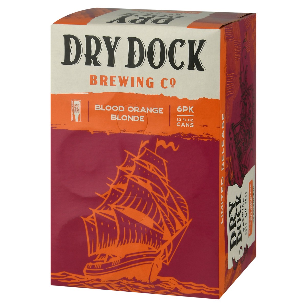 slide 3 of 9, Dry Dock Brewing Co Beer, Blood Orange Blonde, 6 Pack, 6 ct
