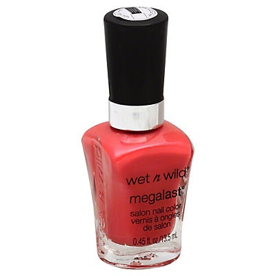 slide 1 of 1, wet n wild MegaLast Salon Nail Color - Heatwave, 0.45 fl oz
