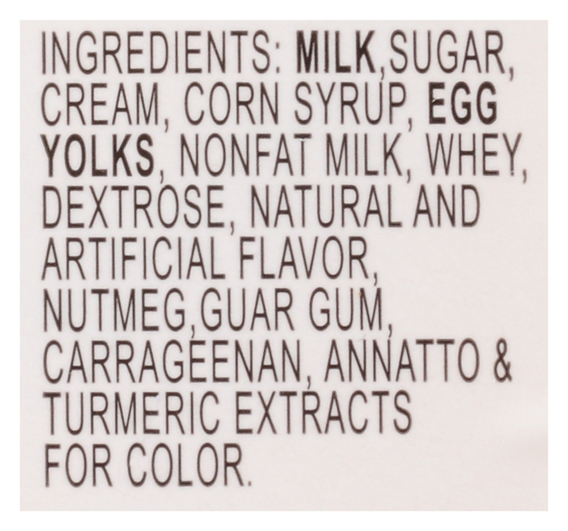 slide 3 of 8, Turkey Hill Egg Nog 0.5 gal, 1/2 gal