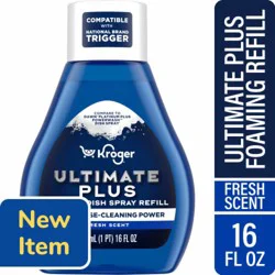Kroger® Ultimate Plus Fresh Scent Foaming Dish Spray Refill