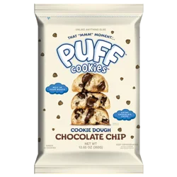 Puff Cookies Chocolate Chip Cookie Dough 12.65 oz