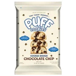 Puff Cookies Chocolate Chip Cookie Dough 12.65 oz