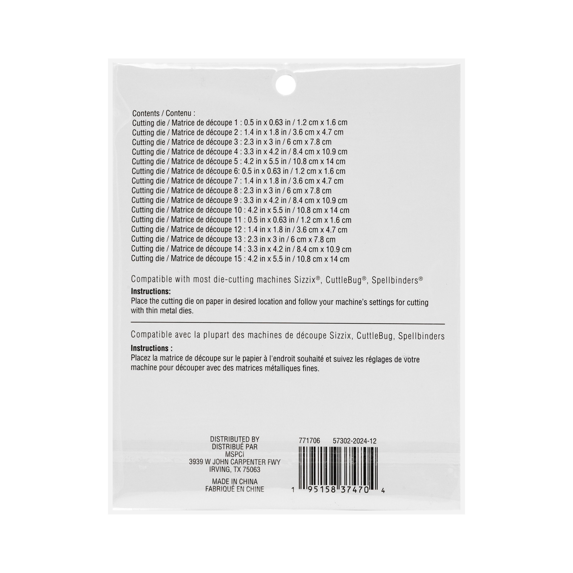 slide 2 of 5, Tags & Banners Cutting Die Set By Recollections, 2.3 in x 3 in