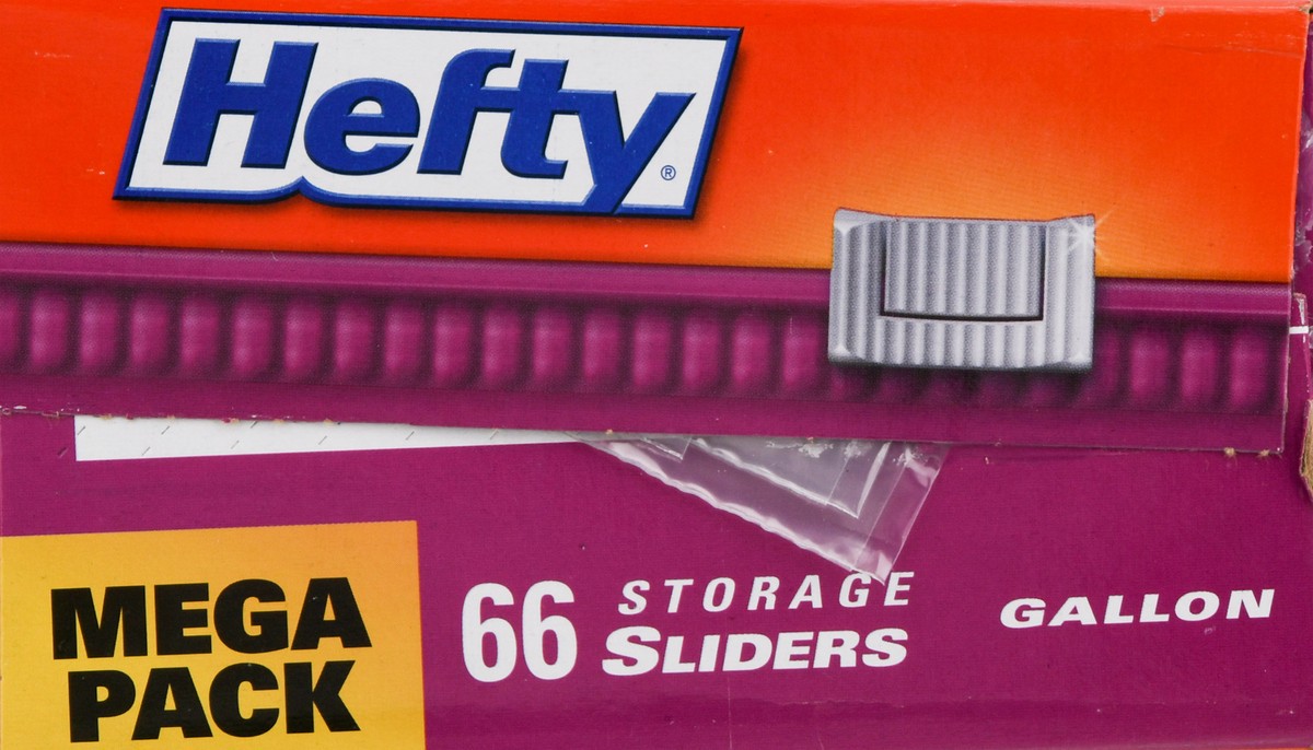 slide 4 of 9, Hefty Slider Storage Bags, Gallon, 66 ct