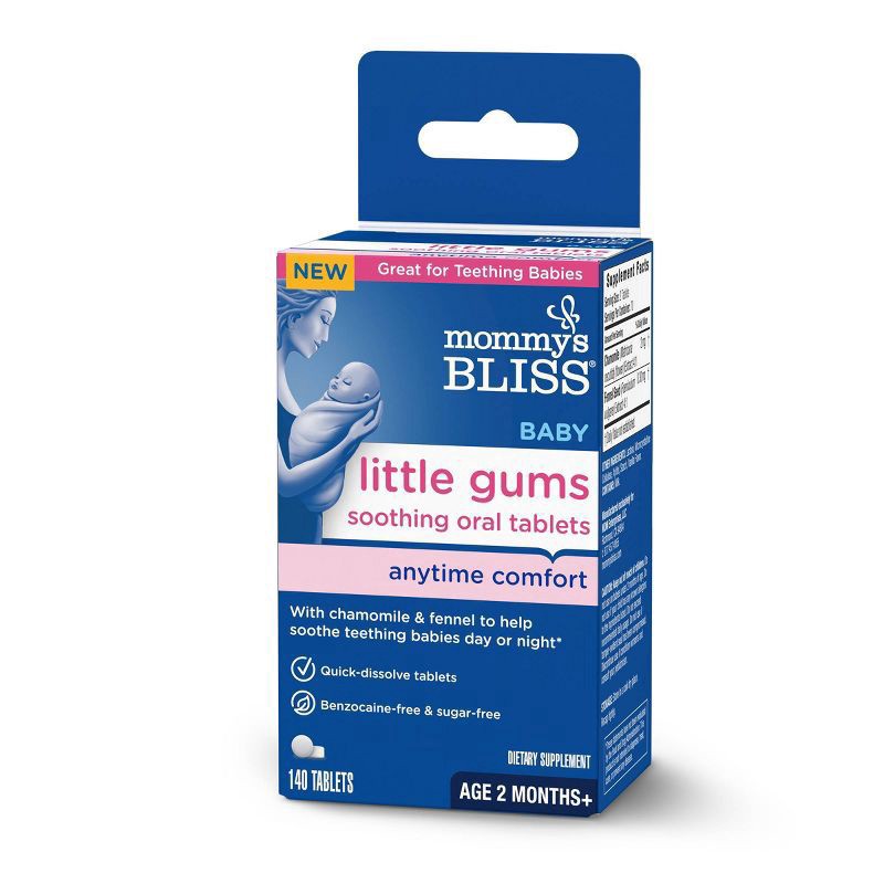 slide 2 of 6, Mommy's Bliss Teething Treatment Tablets - 140ct, 140 ct