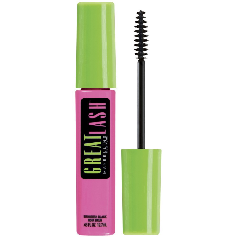 slide 56 of 73, Maybelline Great Lash Washable Mascara - 102 Brownish Black - 0.43 fl oz, 0.43 fl oz