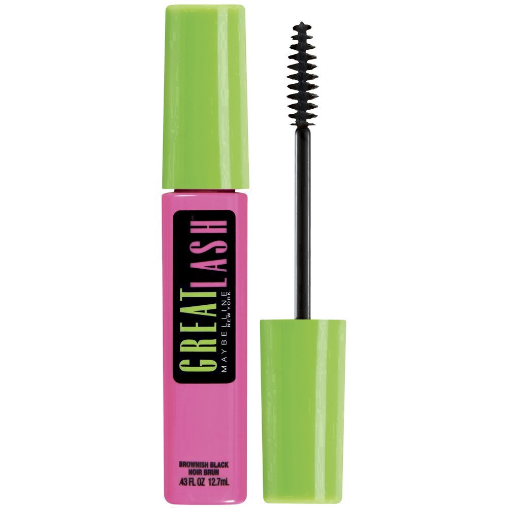 slide 17 of 73, Maybelline Great Lash Washable Mascara - 102 Brownish Black - 0.43 fl oz, 0.43 fl oz