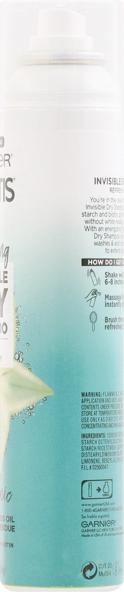 slide 8 of 9, Garnier Invisible Beach Tonic Dry Shampoo 3.67 oz, 3.67 oz
