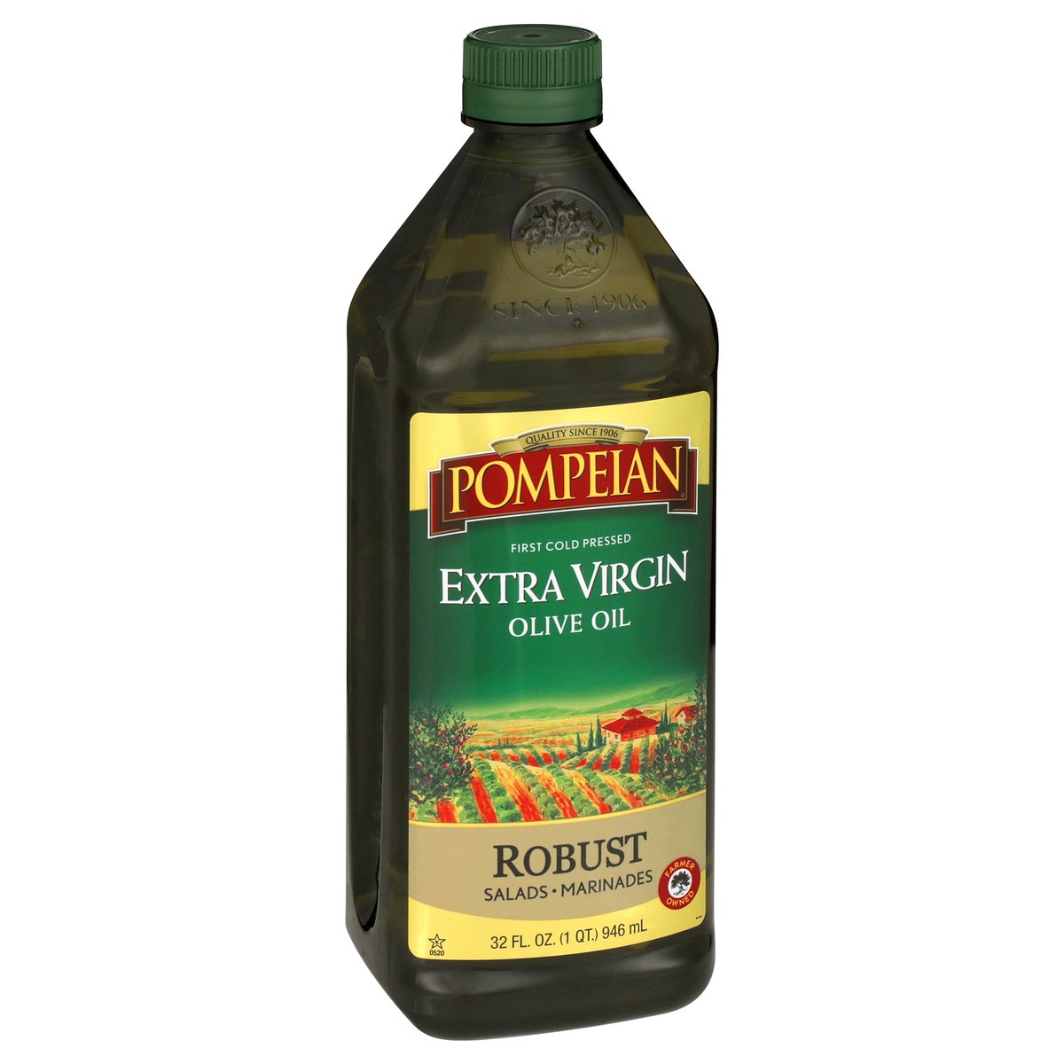 slide 2 of 9, Pompeian 32 oz Pompeian Robust Extra Virgin Olive Oil, 32 fl oz