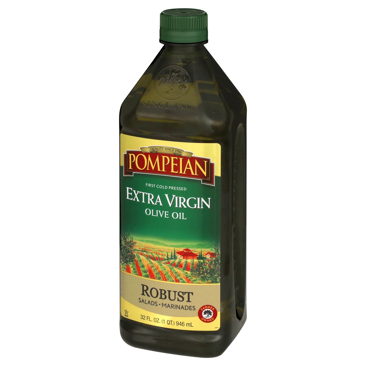 slide 7 of 9, Pompeian 32 oz Pompeian Robust Extra Virgin Olive Oil, 32 fl oz