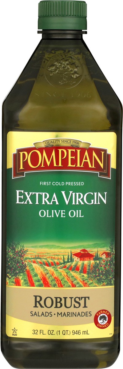 slide 6 of 9, Pompeian 32 oz Pompeian Robust Extra Virgin Olive Oil, 32 fl oz