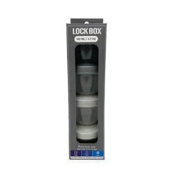 Lock Box Assorted Colors Round Snack Cup 4.7 oz