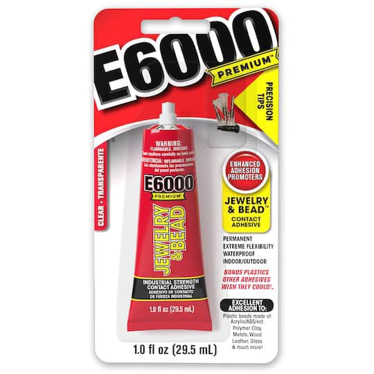slide 1 of 4, E6000 1oz. Jewelry & Bead Contact Adhesive, 6000 1 oz