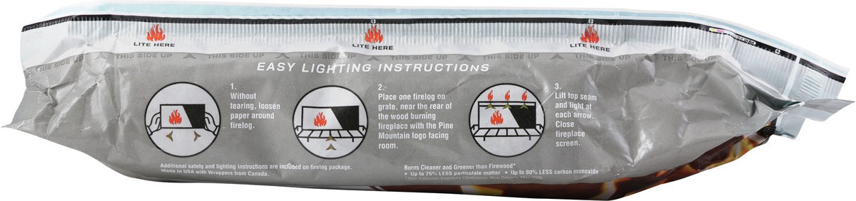 slide 9 of 9, Pine Mountain Quantum Premium Firelog, 5.5 lb