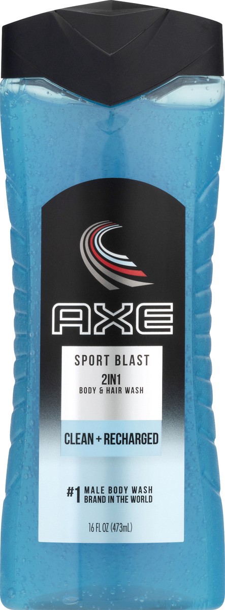 slide 8 of 10, Axe Shower Gel Sport Blast, 16 oz