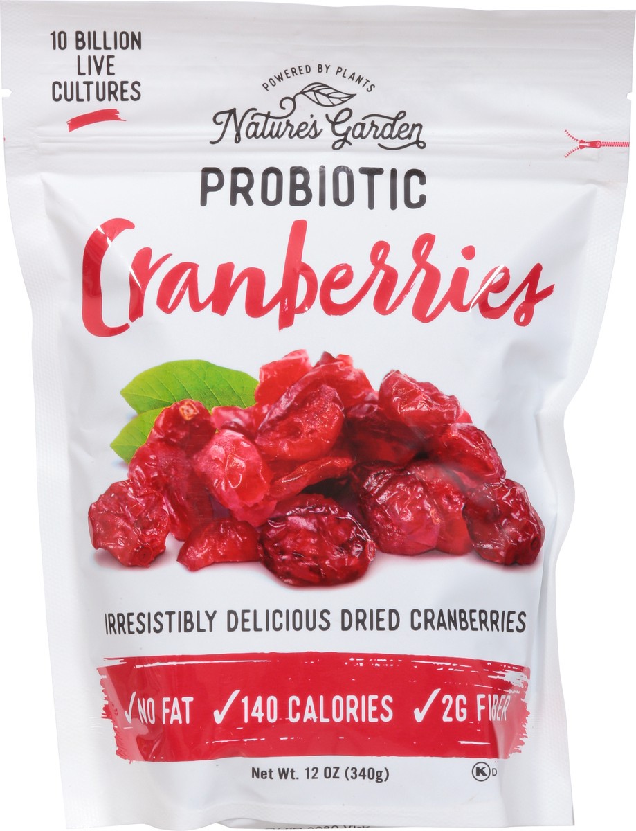 slide 2 of 9, Nature's Garden Probiotic Cranberries - 12 oz, 12 oz
